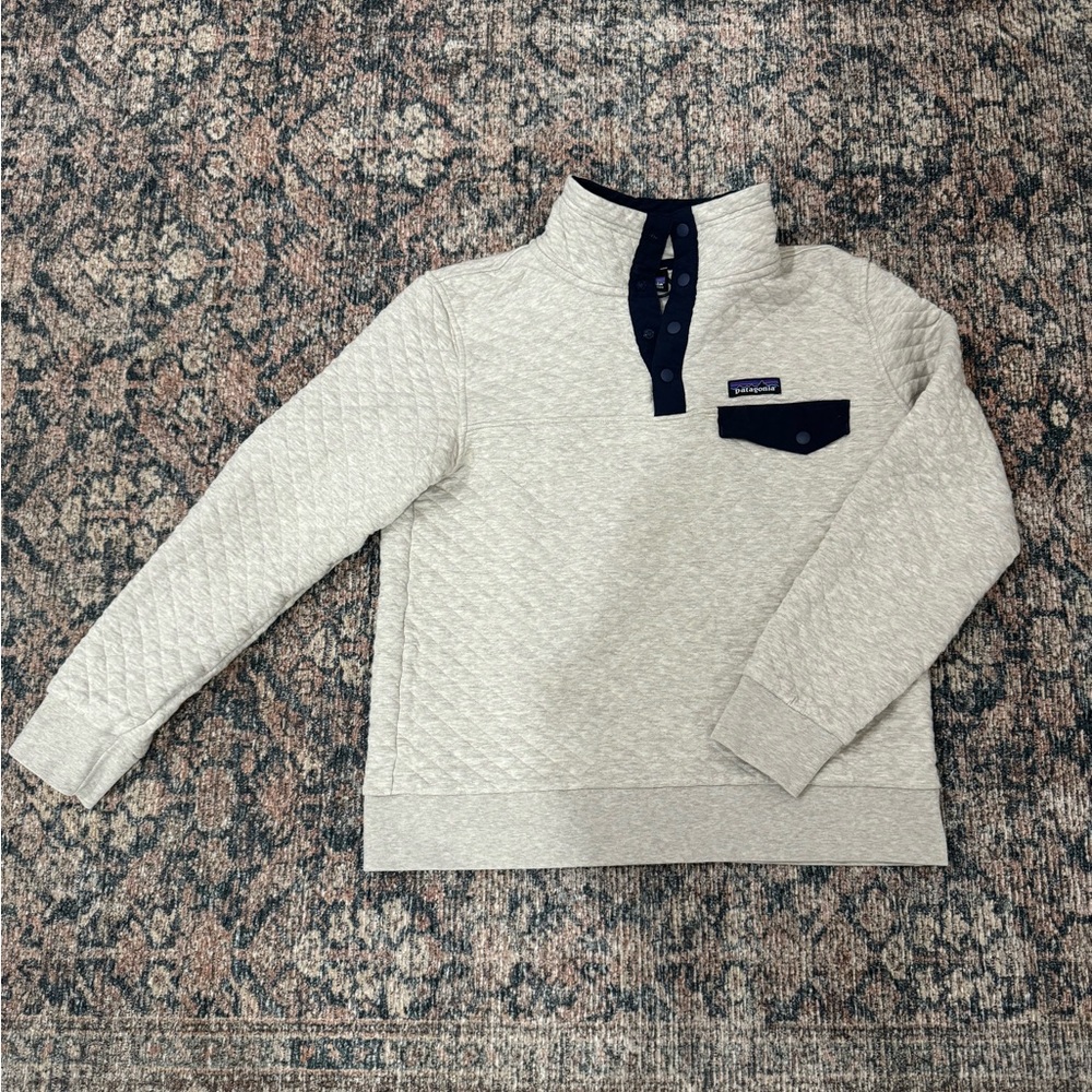 Women’s Patagonia Quilted Snap T Pullover M